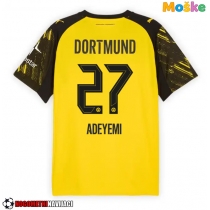 Moške Nogometnih dresov Borussia Dortmund Karim Adeyemi #27 Domači 2025-26 Kratki rokavi